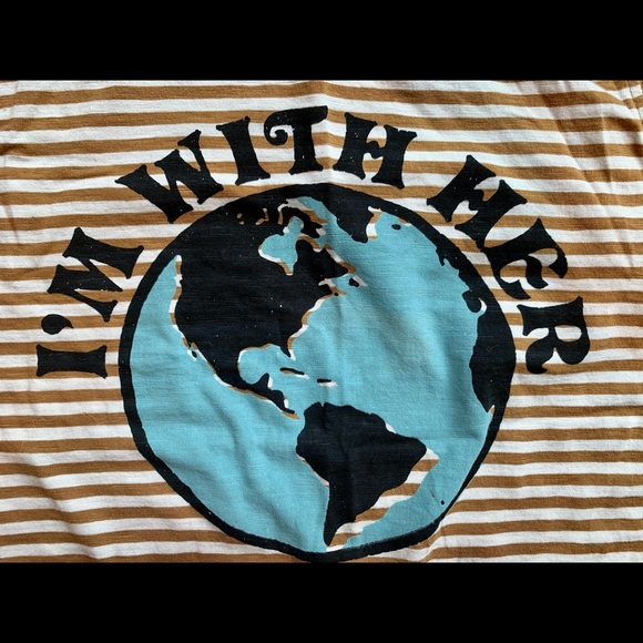 Toad&Co Tank top. Size XS. “I’m with her” earth shirt. Sustainable brand. - Picture 3 of 5